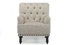 Meggett Accent Chair in Linen, Image 2