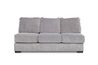 Oracle Armless Sofa in Platinum, Down, Image 1