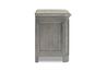 Costa Del Sol USB Nightstand in Gray, Image 3
