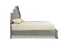 Costa Del Sol Arch Panel Bed in Gray, Eastern King, Image 3