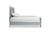 Valentino Panel Bed in Silver, Queen, Image 3