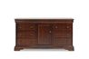 Versailles Dresser in Merlot, Image 2