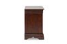 Versailles Nightstand in Merlot, Image 3