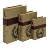 paris_burlap_book_box_set_of_3, Image 1
