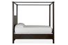 Pine Hill Canopy Bed in Brown, Queen, Image 2