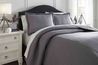 Raleda Coverlet in Gray, Eastern King, Image 2