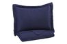 Raleda Coverlet in Navy, Queen, Image 1
