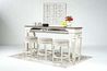 Realyn Barstool in White & Oatmeal, Swivel, Image 6
