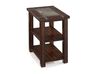 Roanoke Chairside Table in Brown, Image 1