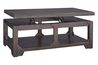 Rogness Lift Top Cocktail Table in Brown, Image 2