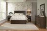 Ruff Hewn Panel Bed, Dresser & Mirror in Brown, Queen, Image 1
