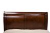 Sheridan Sleigh Bed w/ Storage in Brown, Eastern King, Image 2