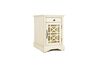 Skyy Chairside Table in Cream, Image 1