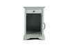 Skyy Chairside Table in Gray, Image 3