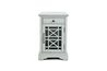 Skyy Chairside Table in Gray, Image 2
