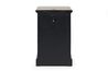 Skyy Chairside Table in Black, Image 4