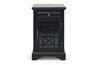 Skyy Chairside Table in Black, Image 2