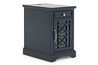 Skyy Chairside Table in Navy, Image 1