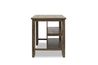 Stone Kitchen Island in Light Gray, Image 3