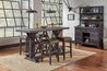 Tap Room Barstool in Dark Brown, Padded, Image 3