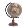 Tuscano Metal Wood Globe, Image 1