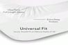 Malouf Bamboo Sheets in White, Split California King, Set of 2, Image 4