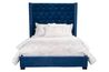 Westerly Upholstered Bed in Blue, Eastern King, Image 3