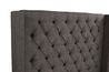 Westerly Upholstered Bed in Brown, Eastern King, Image 2