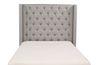 Westerly Upholstered Bed in Gray, Queen, Image 2