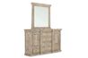 Wimberly Mirror in Gray, Image 2