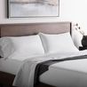 Malouf Microfiber Sheets in Ash, Queen, Image 4